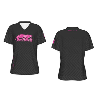 Breast Cancer Awareness Predator Tech Women's V-Neck