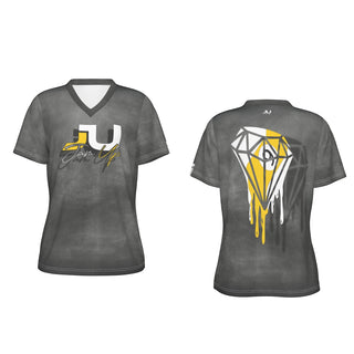 Diamond Drip Women's V-Neck Tee