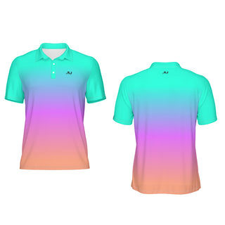 Candy Fade Men's Polo Collar Jersey