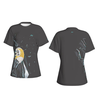 Glass Shatter FlexTech Women's Crew Neck Tee