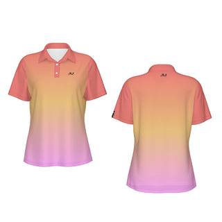 Candy Fade Women's Polo Collar Jersey