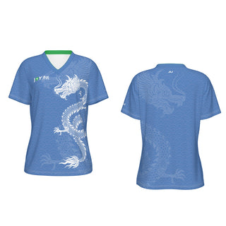 Joy Dragon Women's V-Neck Tee