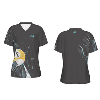 Glass Shatter Women's FlexTech V-Neck Tee