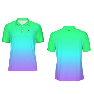 Candy Fade Men's Polo Collar Jersey