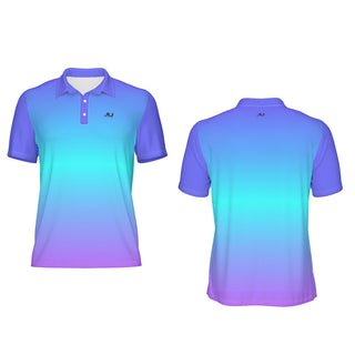 Candy Fade Men's Polo Collar Jersey