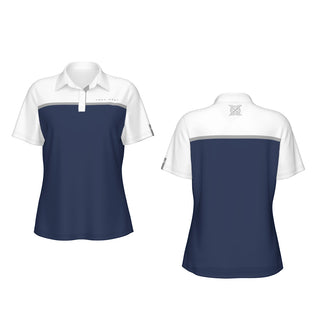 Joey Gray ABT white block Women's Polo