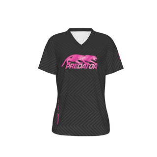 Breast Cancer Awareness Predator Tech Women's V-Neck