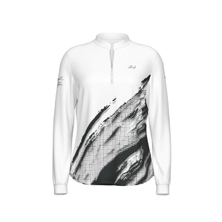 MS Crossfire Women's Long Sleeve Sport Collar Jersey