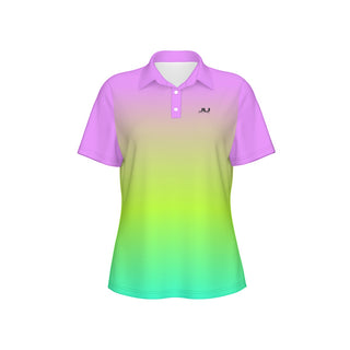 Candy Fade Women's Polo Collar Jersey