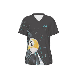 Glass Shatter Women's FlexTech V-Neck Tee