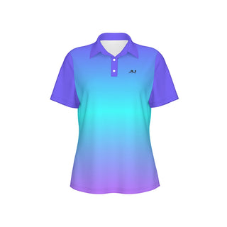 Candy Fade Women's Polo Collar Jersey