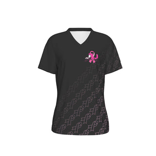 Breast Cancer Women's V-Neck Tee