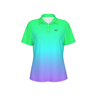 Candy Fade Women's Polo Collar Jersey