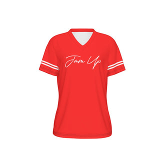 JU Script Women's V-Neck