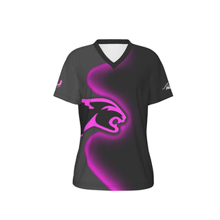 Predator Blacklight Women's V-Neck Tee