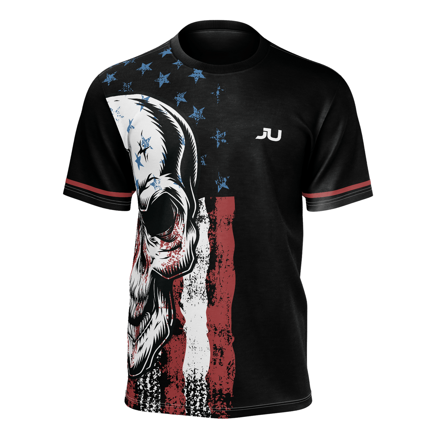 USA Skull Team Tee Shirts