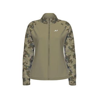 Camo Women's Raglan Jacket