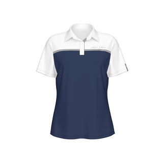 Joey Gray ABT white block Women's Polo