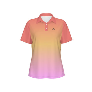 Candy Fade Women's Polo Collar Jersey