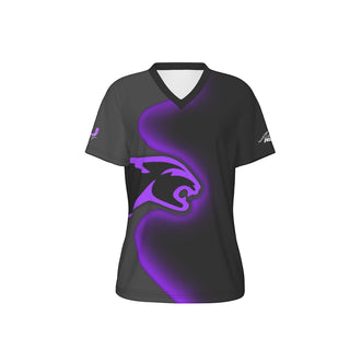 Predator Blacklight Women's V-Neck Tee