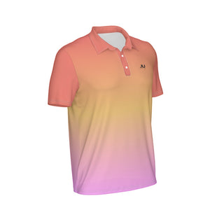 Candy Fade Men's Polo Collar Jersey