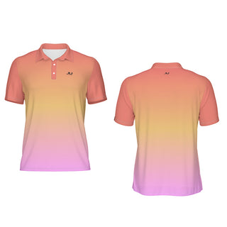 Candy Fade Men's Polo Collar Jersey