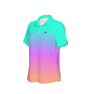 Candy Fade Women's Polo Collar Jersey