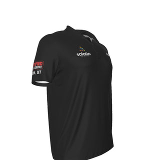 Backyard Billiards Men's Polo Collar