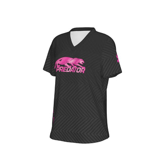 Breast Cancer Awareness Predator Tech Women's V-Neck