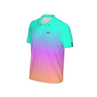 Candy Fade Men's Polo Collar Jersey