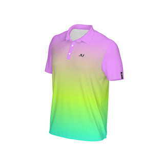 Candy Fade Men's Polo Collar Jersey