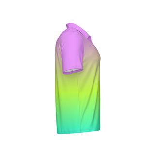 Candy Fade Men's Polo Collar Jersey