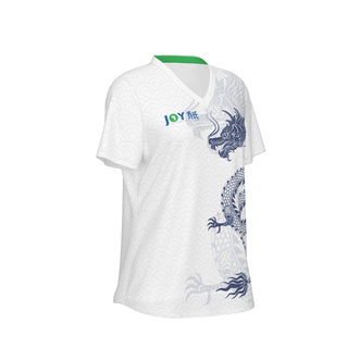 Joy Dragon Women's V-Neck Tee