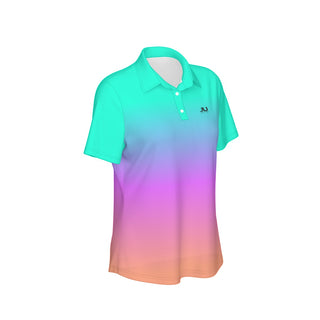 Candy Fade Women's Polo Collar Jersey