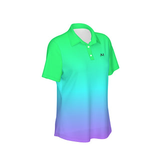 Candy Fade Women's Polo Collar Jersey