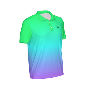 Candy Fade Men's Polo Collar Jersey