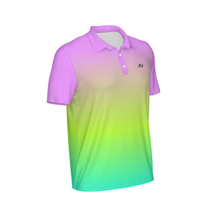 Candy Fade Men's Polo Collar Jersey