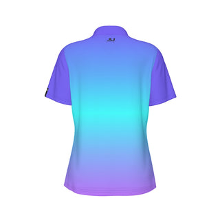 Candy Fade Women's Polo Collar Jersey