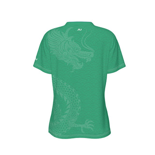 Joy Dragon Women's V-Neck Tee