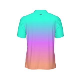 Candy Fade Men's Polo Collar Jersey