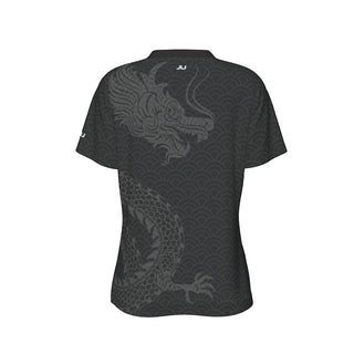 Joy Dragon Women's V-Neck Tee