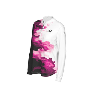 Pink Dagger Watercolor Long sleeve Women's Jersey
