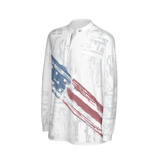 Tyler Styer Faded Flag Long Sleeve Men's Jersey