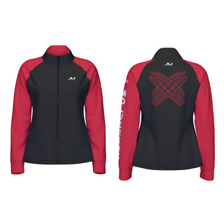 Wolverine Red Women's Track Jacket