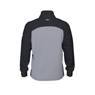 Men's Gray Raglan Track Jacket