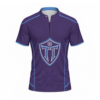 Table Trotters Purple Blue Raglan Men's Sport