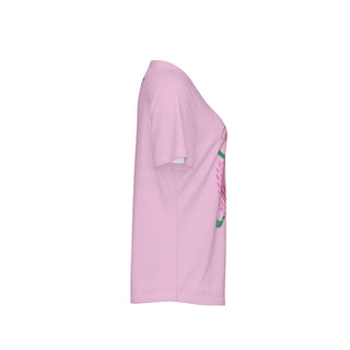 Tony Foundation Pink Women's V-neck