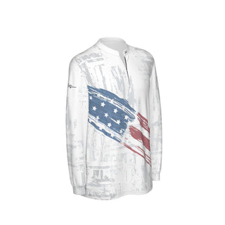 Tyler Styer Faded Flag Long Sleeve Men's Jersey