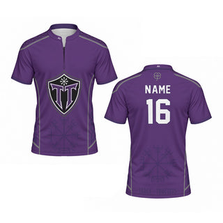 Table Trotters Purple Raglan Men's Sport