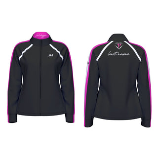 Pink Dagger Simple Diamond Women's Track Jacket